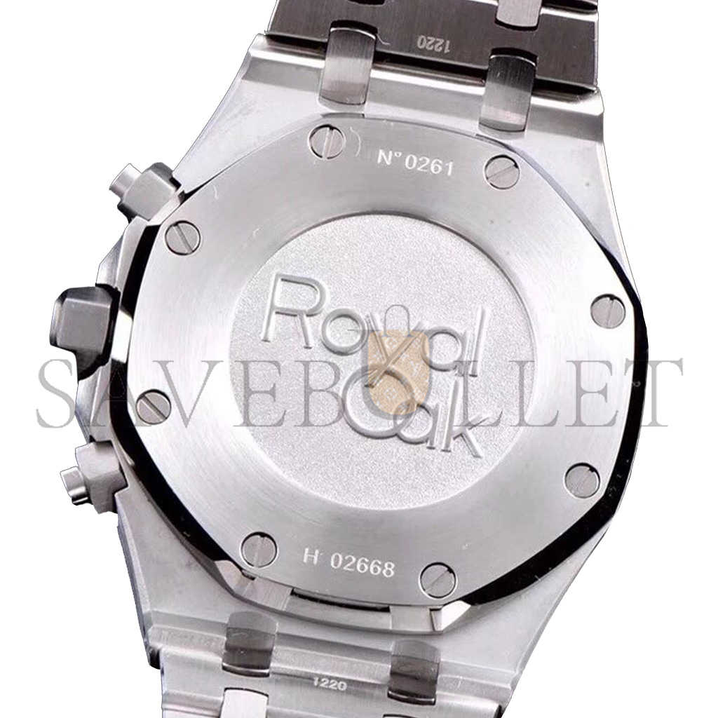 audemars p*g*et royal oak auT0matic chronograph movement stainless steel strap watch 26331
